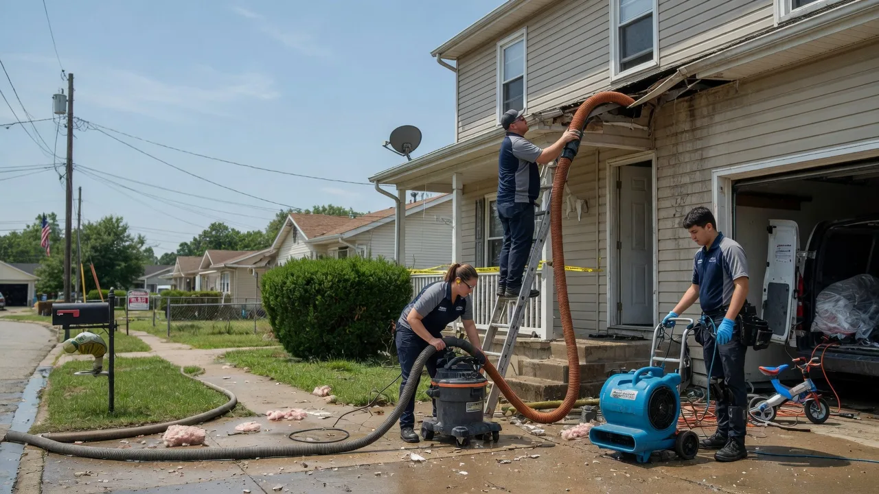 Water Damage Restoration in Brohman, MI near me